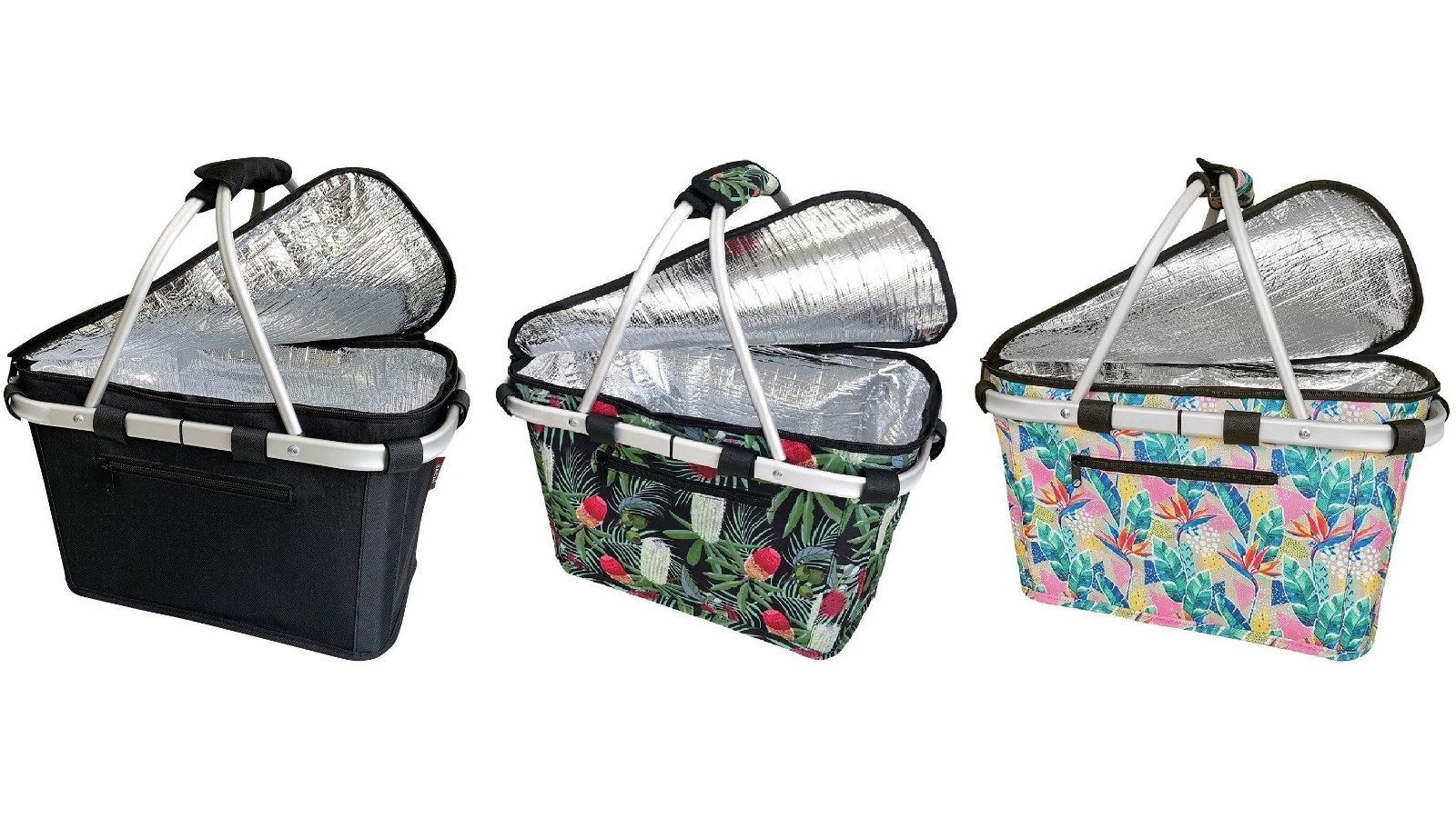 Sachi Insulated Carry Basket with Lid