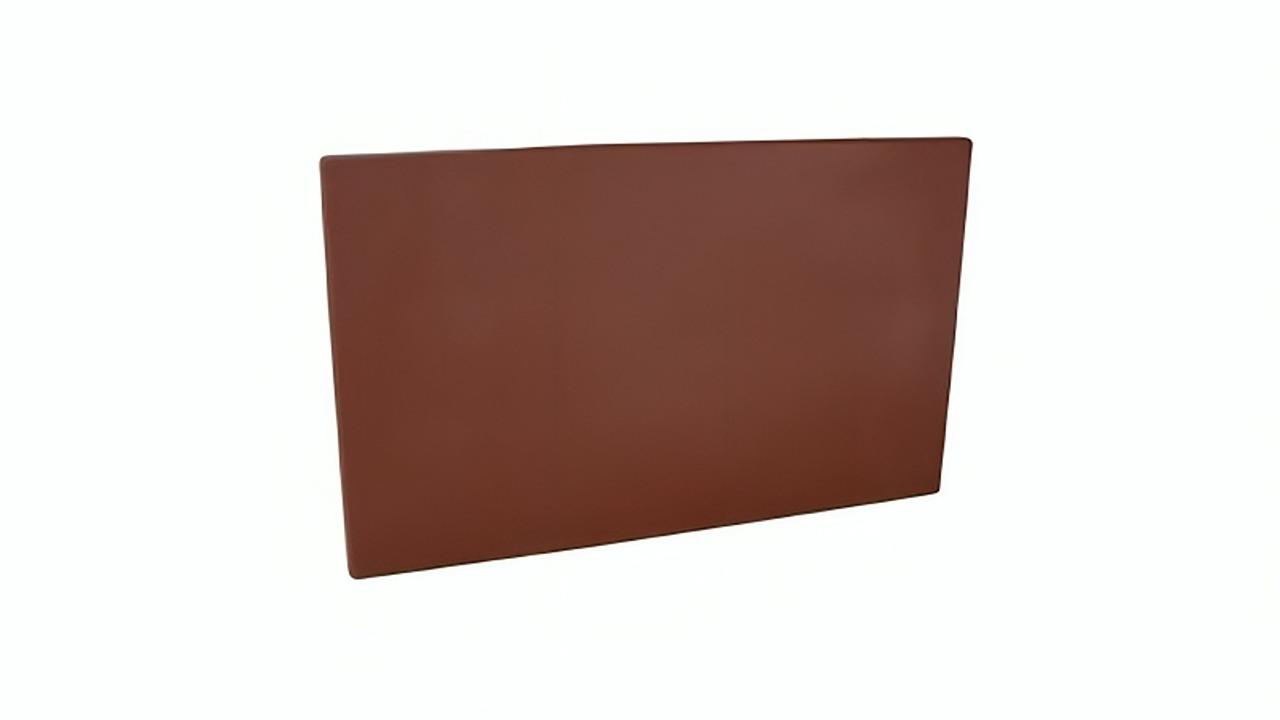 Trenton 38 x 51 x 1.3cm Polyethylene Cutting Board - Brown