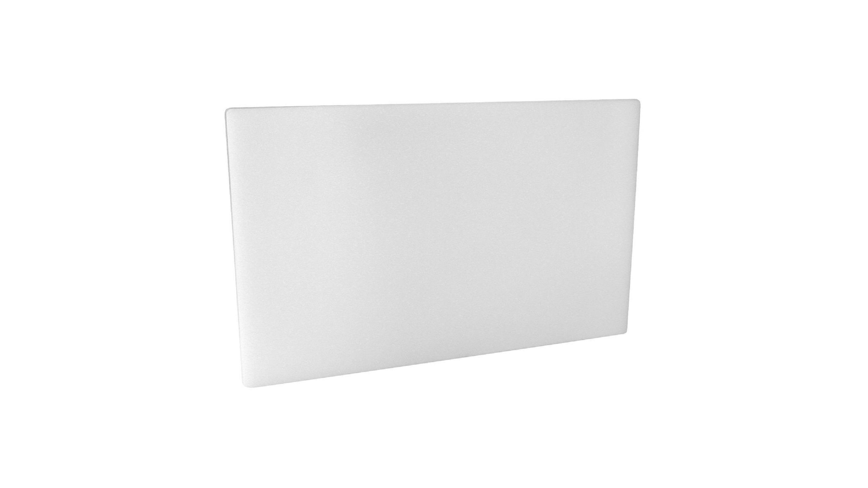 Trenton Large White Plastic Cutting Chopping Board - 530 x 325 x 20mm        