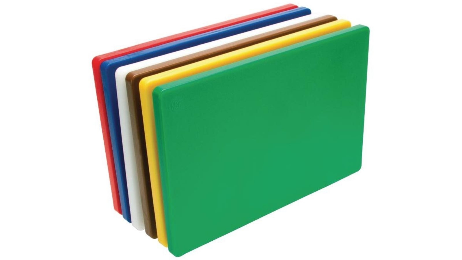 Trenton Set of 6 Polyethylene Colour Coded Cutting Board HACCP - 380 x 510 x 19mm