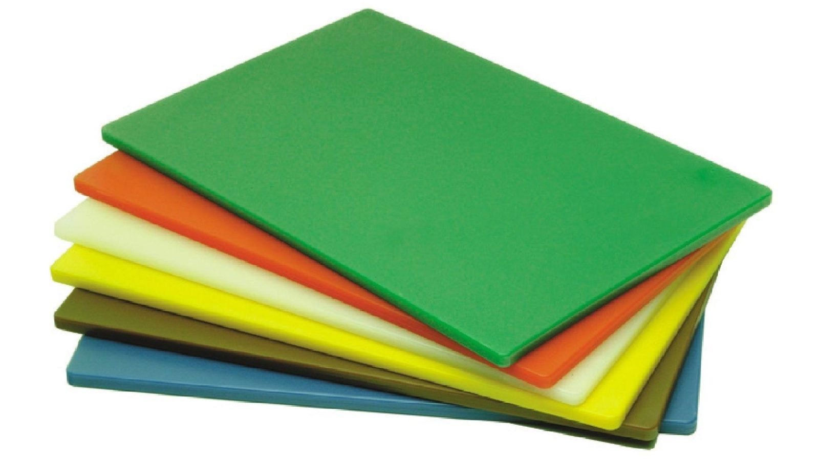 TRENTON CUTTING BOARD 530x325x20MM YELLOW