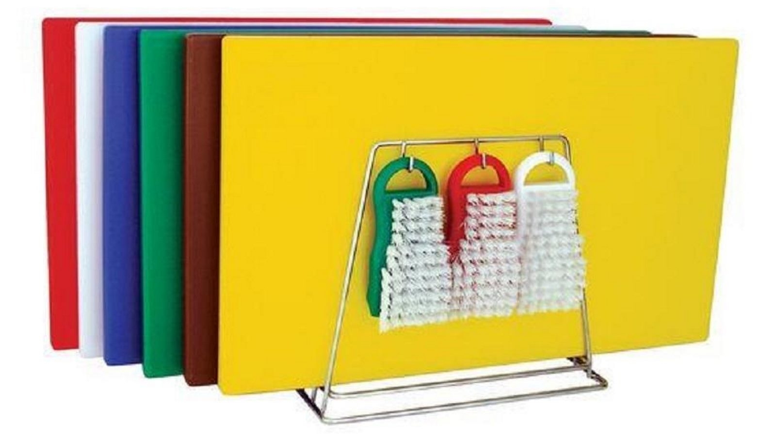 Trenton Polyethylene Colour Coded Cutting Board System HACCP - 300 x 450 x 13mm