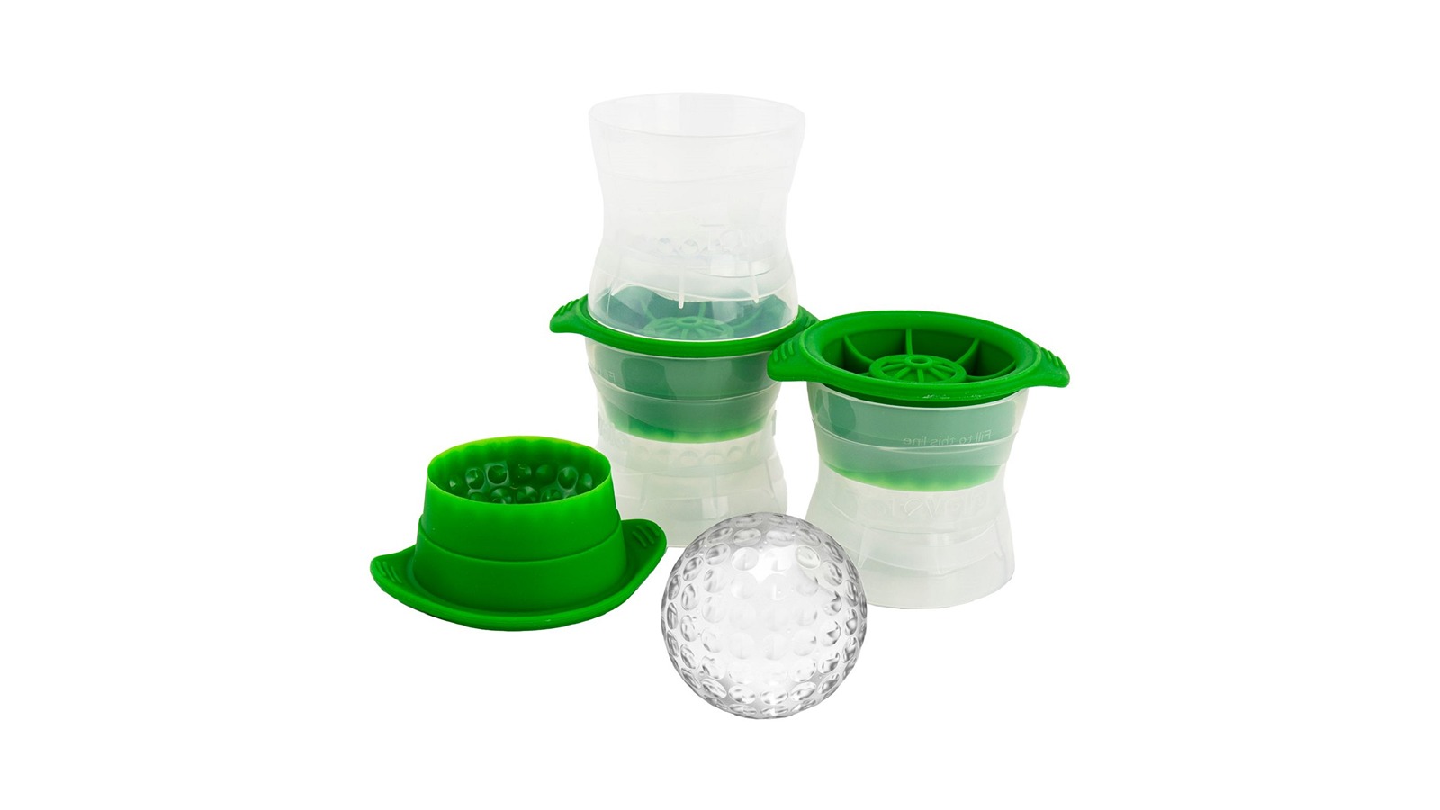 Tovolo Set of 3 Golf Ball Ice Mould