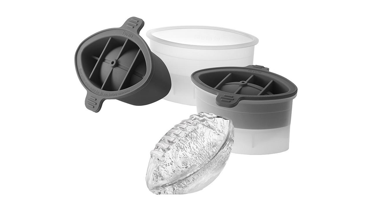Tovolo Set of 2 Football Ice Mould