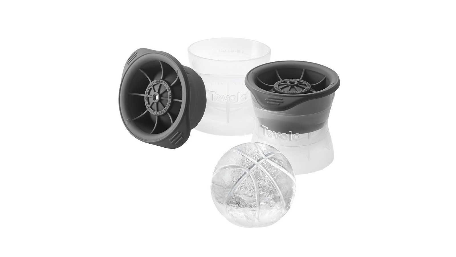 Tovolo Set of 2 Basketball Ice Mould