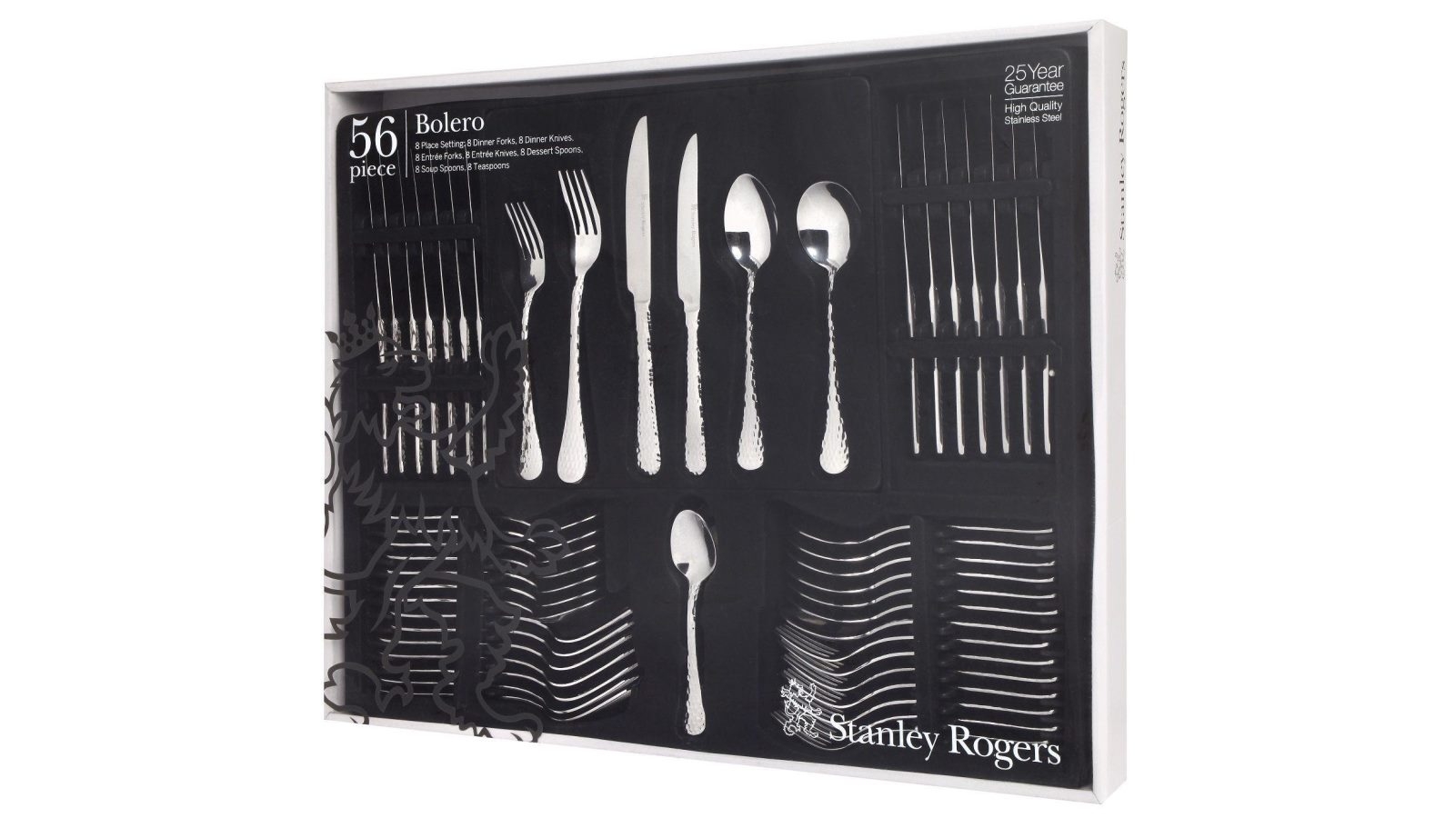 Stanley Rogers 56 Piece Bolero Cutlery Set Harvey Norman