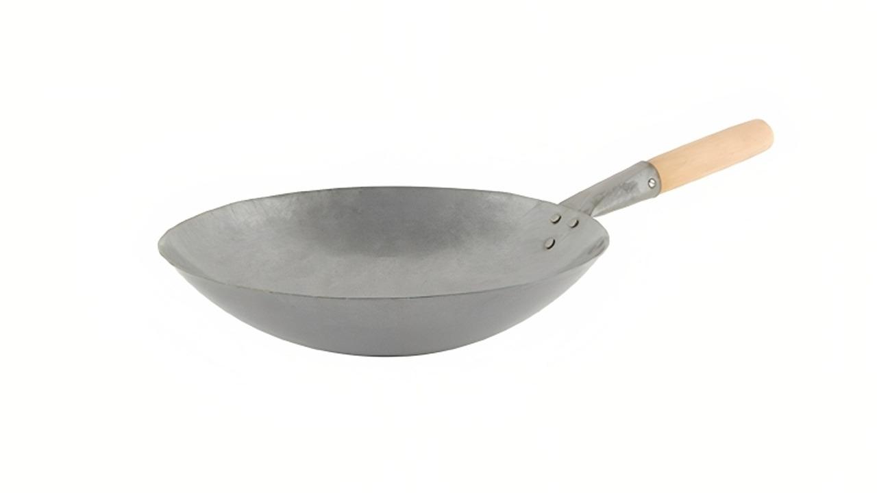 Chef Inox 38cm Professional Iron Wok