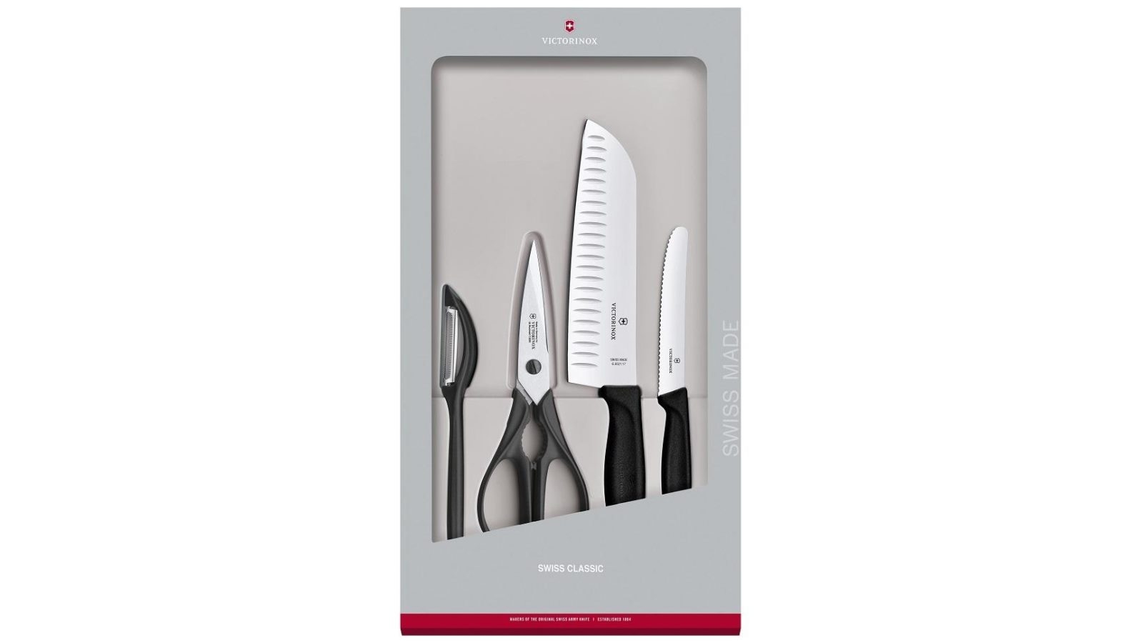 Victorinox Swiss Classic 4 Piece Kitchen Set - Black