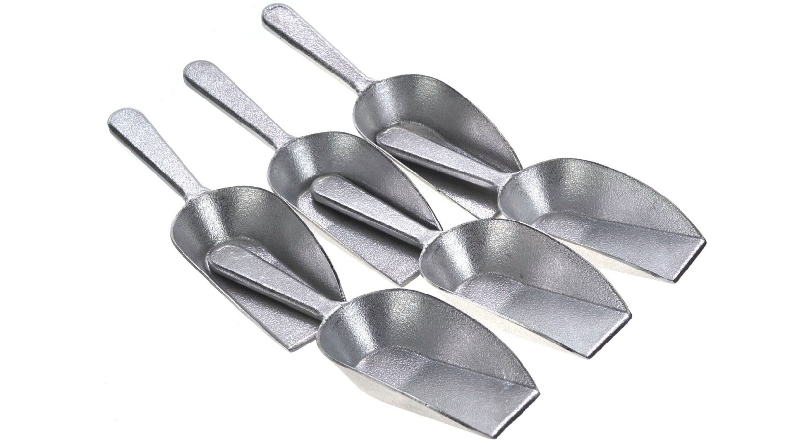 Trenton 120ml Aluminium Scoops - Pack of 6