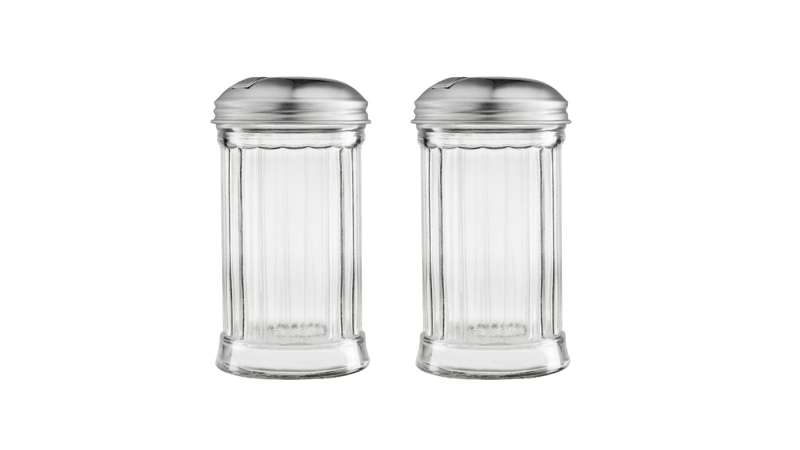 Trenton 335ml Glass Sugar Dispenser - Set of 2