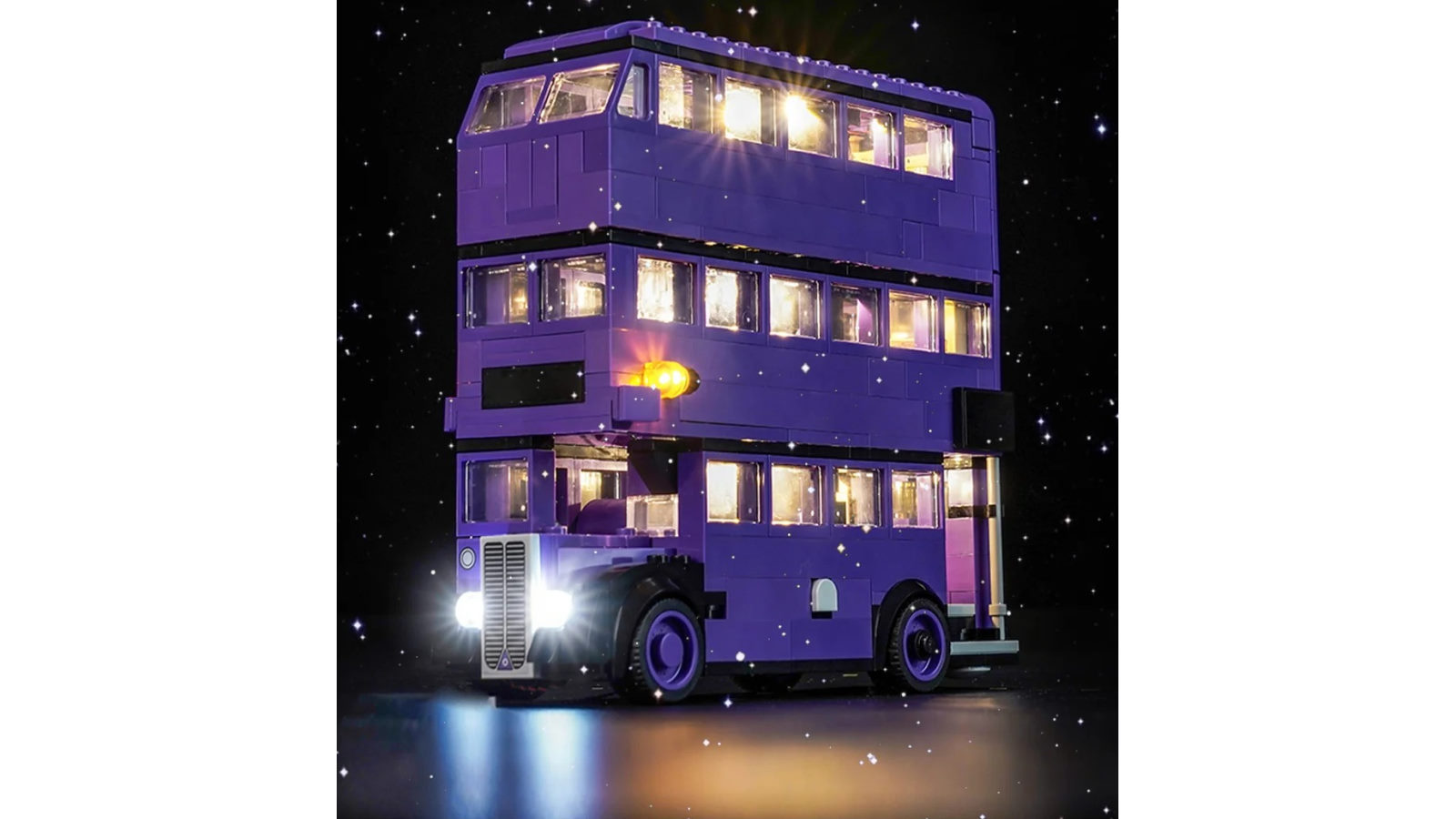 Brick Shine Light Kit for LEGO Knight Bus Adventure