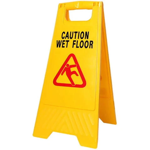 Tomkin Caution Wet Floor Sign