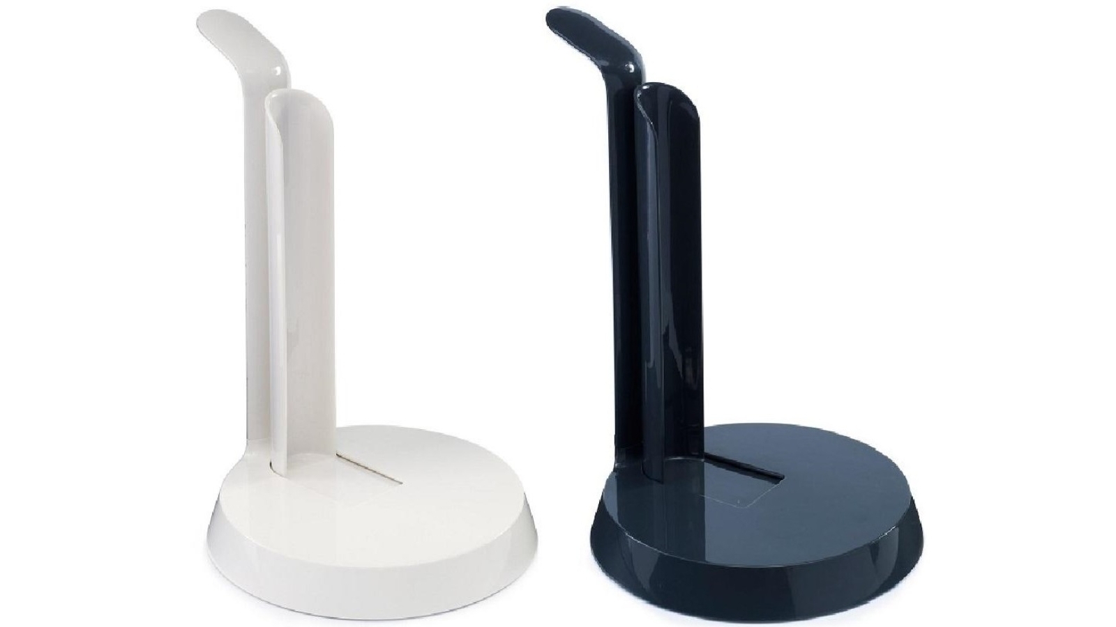 Hold Easy-Tear Kitchen Roll Holder in Black main image 1