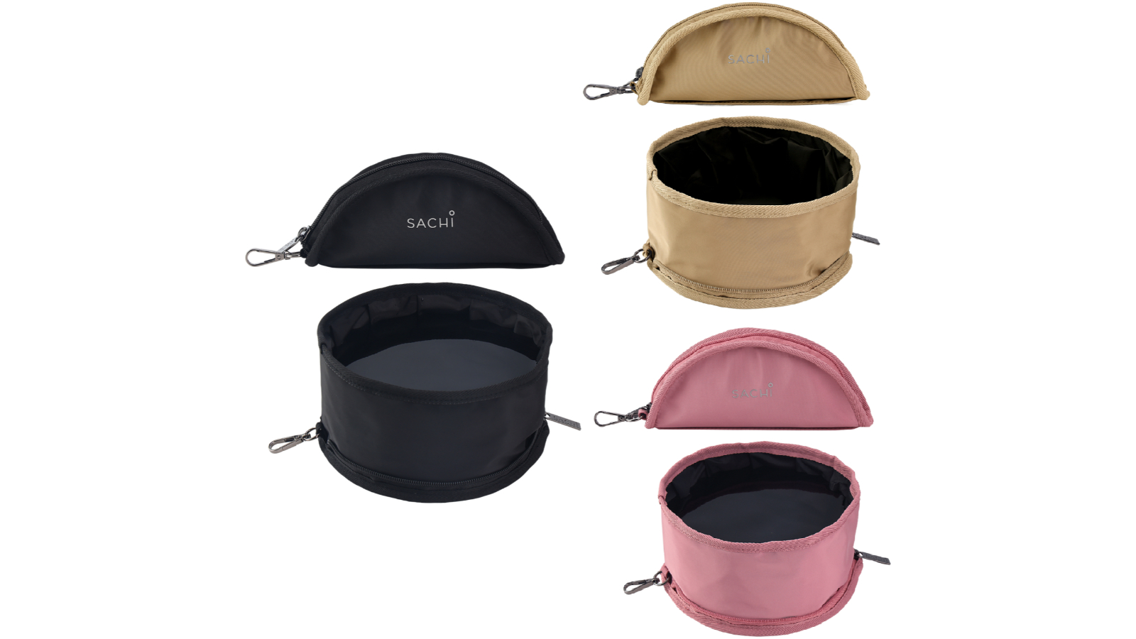 Sachi Pupbowl Portable Folding Dog Bowl