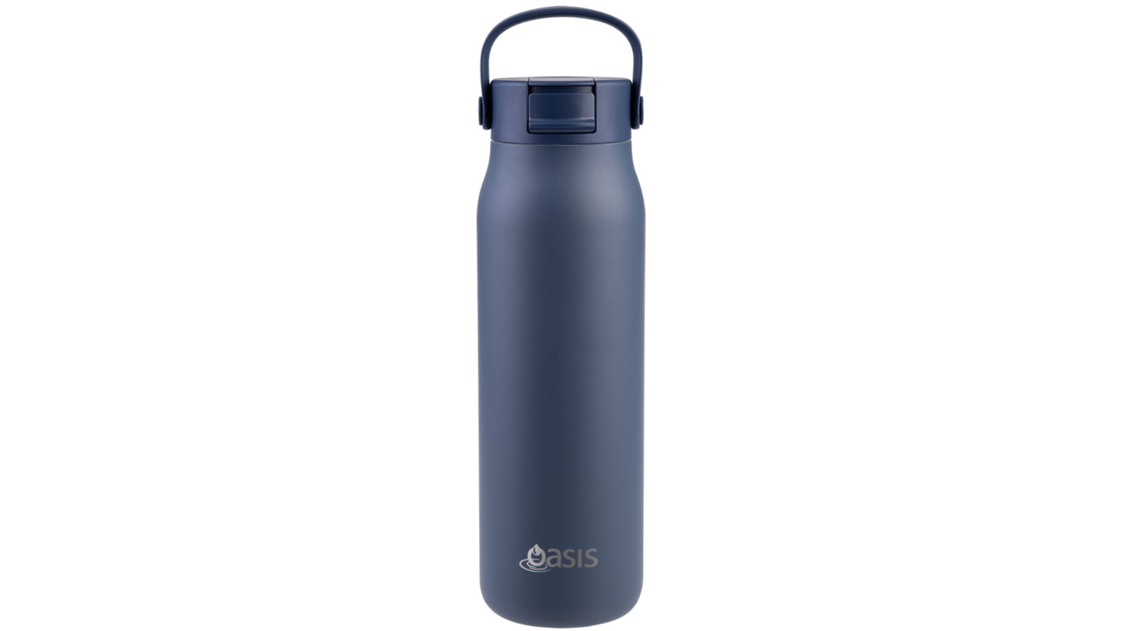 Oasis 900ml Ceramic Lined Stainless Steel Sorrento Sipper Bottle - Indigo