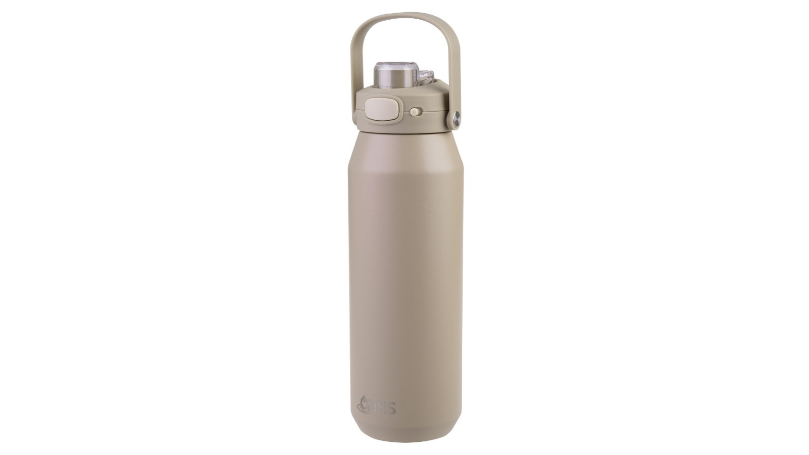 Oasis 750ml Capri Stainless Steel Ceramic Lined Insulated Drink Bottle - Latte