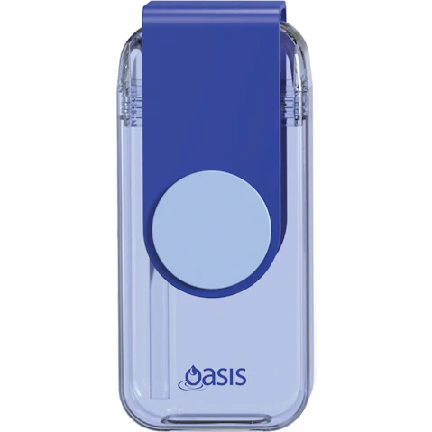 Oasis Kids 300ml Tritan Juice Box with Straw - Blue