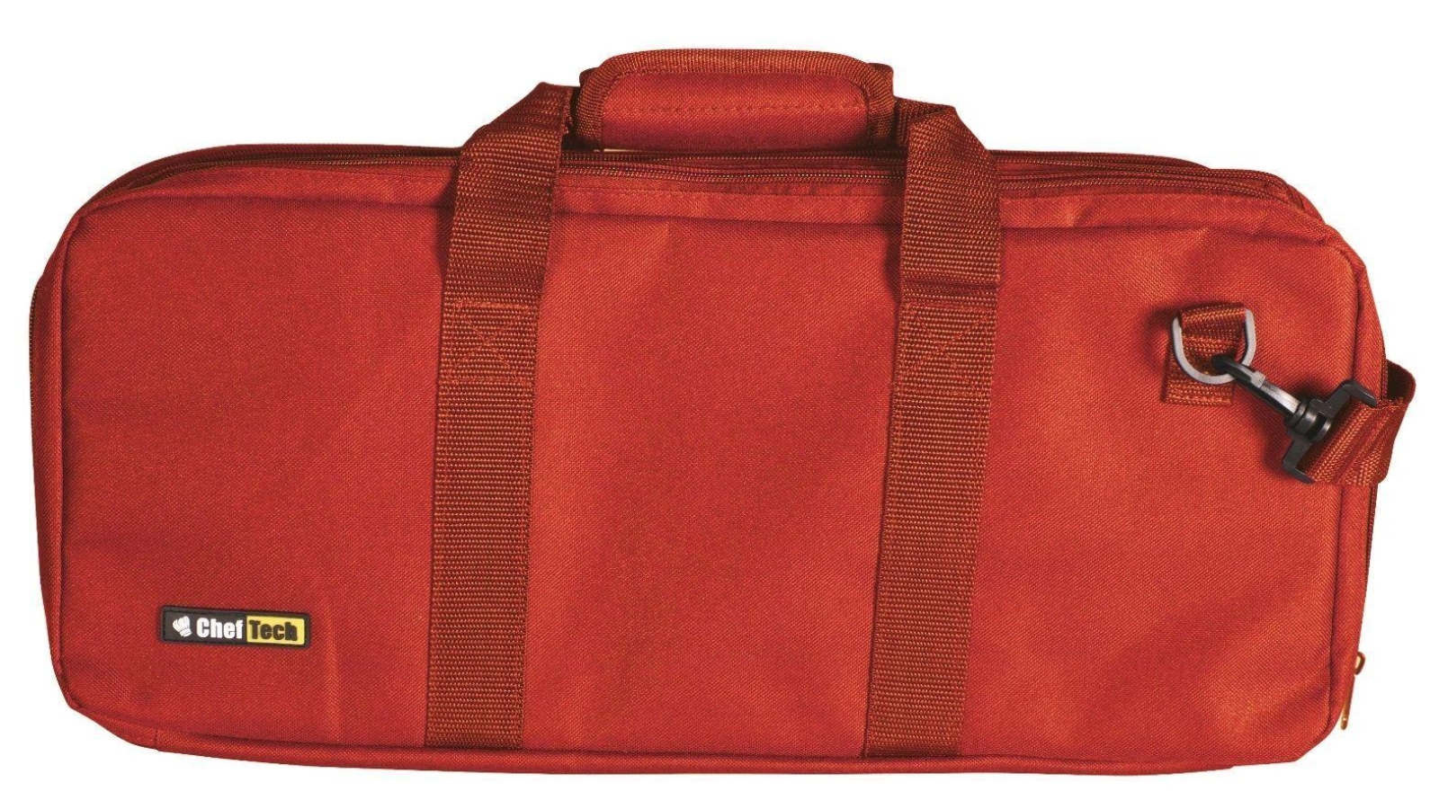 Cheftech 18 Piece Knife Roll Bag - Red
