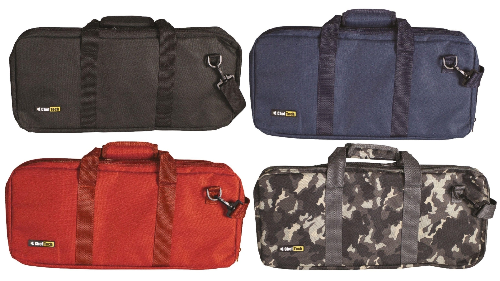 Cheftech 18 Piece Knife Roll Bag