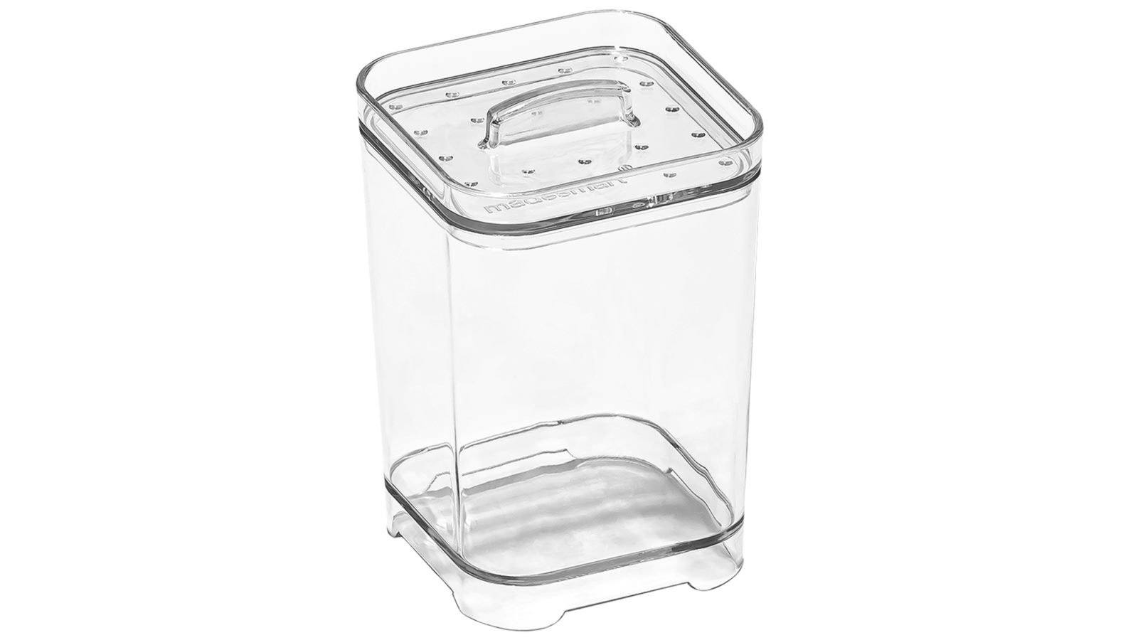 Madesmart Clear Cotton Swab Container | Harvey Norman