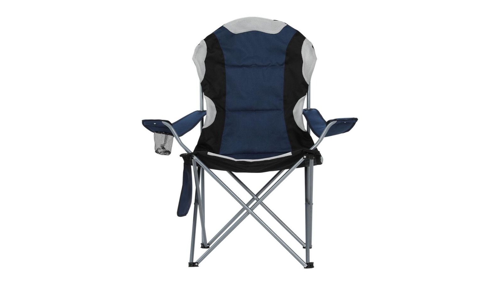 Weisshorn 2 Pieces Folding Camping Chairs Navy Harvey Norman