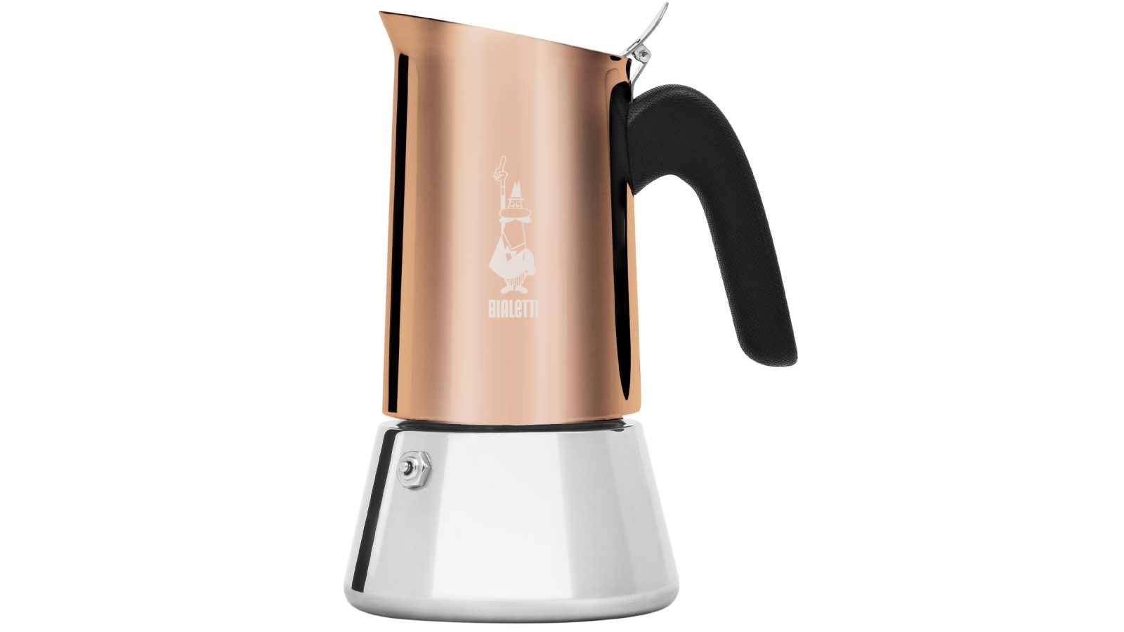 Bialetti Venus 6 Cup Copper Stainless Steel Espresso Maker Harvey Norman