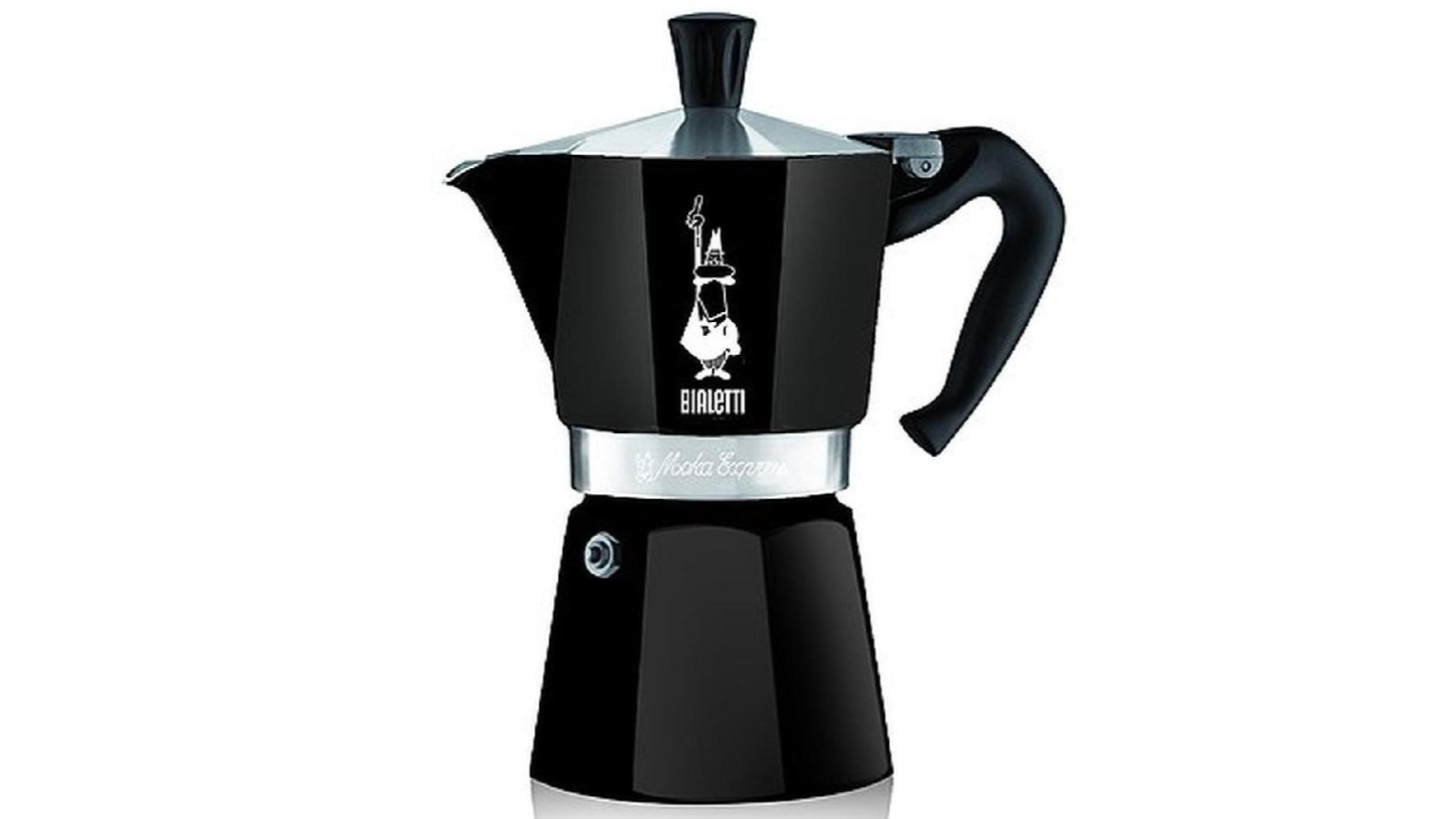 Bialetti - New Brikka, Moka Pot, the Only Stovetop Coffee Maker, 2 Cups  (3.38 Oz), Aluminum and Black & Stainless Steel Plate, Heat Diffuser  Cooking