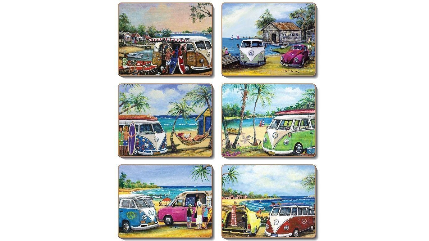 Cinnamon Set of 6 Kombi Cork Backed Placemats