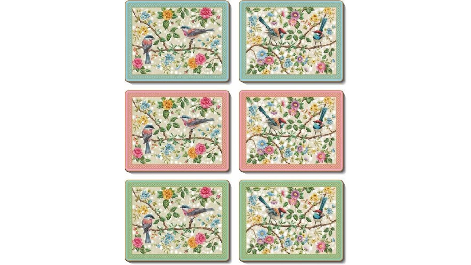 Cinnamon Set of 6 Satori Cork Backed Placemats