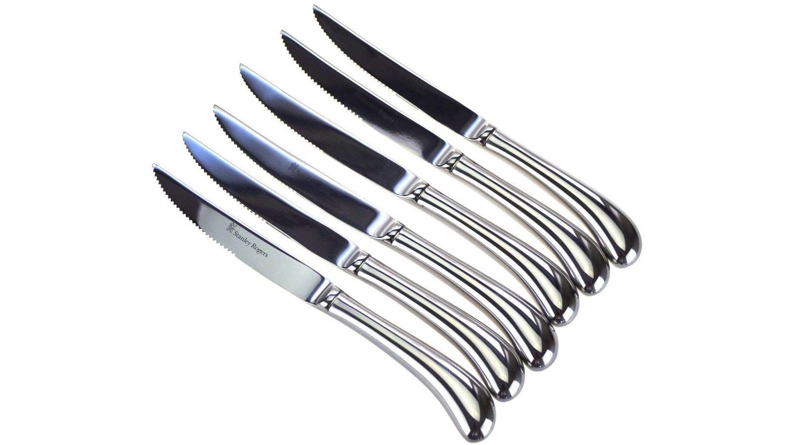 Stanley Rogers Boxed Pistol Grip Steak Knife - Set of 6
