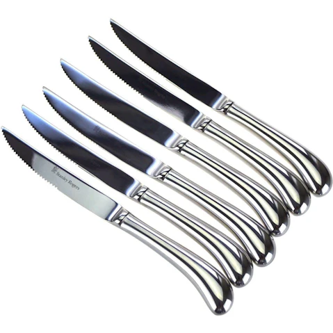 Stanley Rogers Boxed Pistol Grip Steak Knife - Set of 6