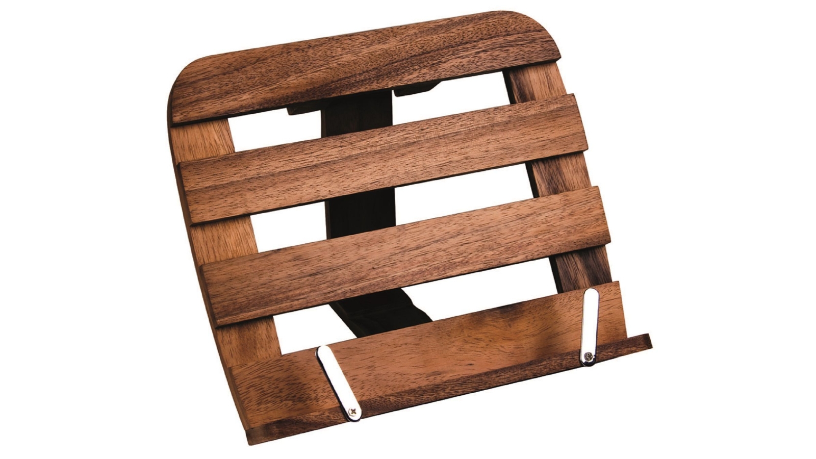 Davis and Waddell Acacia Wood Recipe Book Holder Horizontal Harvey Norman