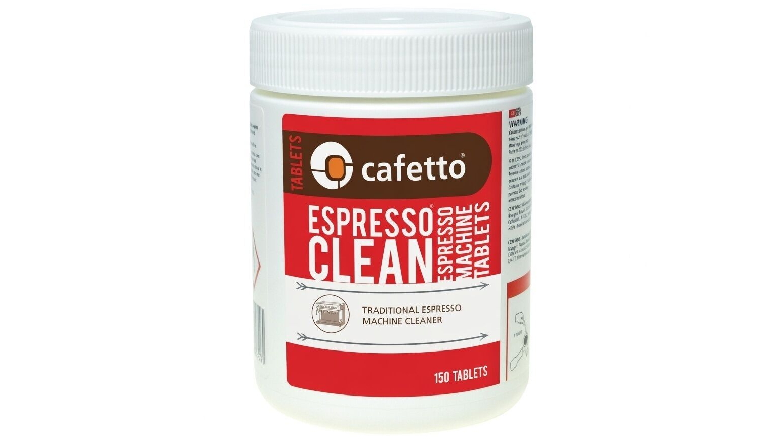 Cafetto Espresso Clean Espresso Machine Cleaning Tablets - 150 Pack