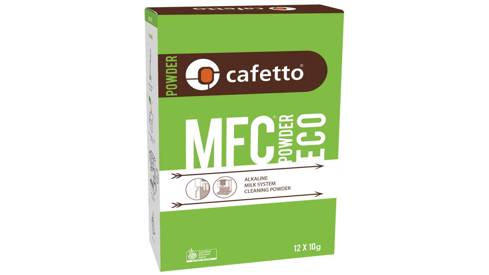 Cafetto MFC Powder Eco 10g - 12 Pack