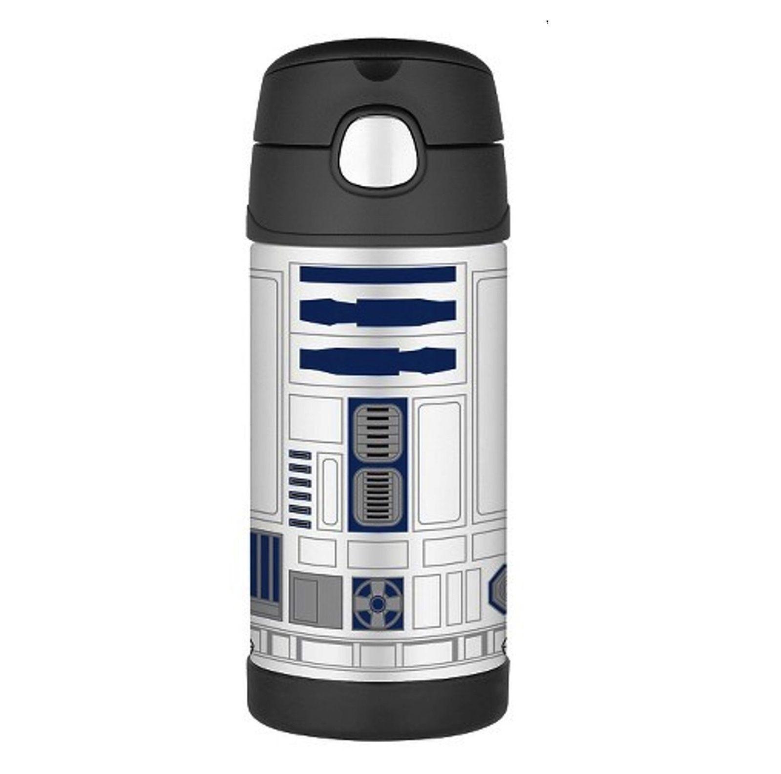 Thermos Funtainer Stainless Steel 355ml Drink Bottle R2D2 Harvey Norman