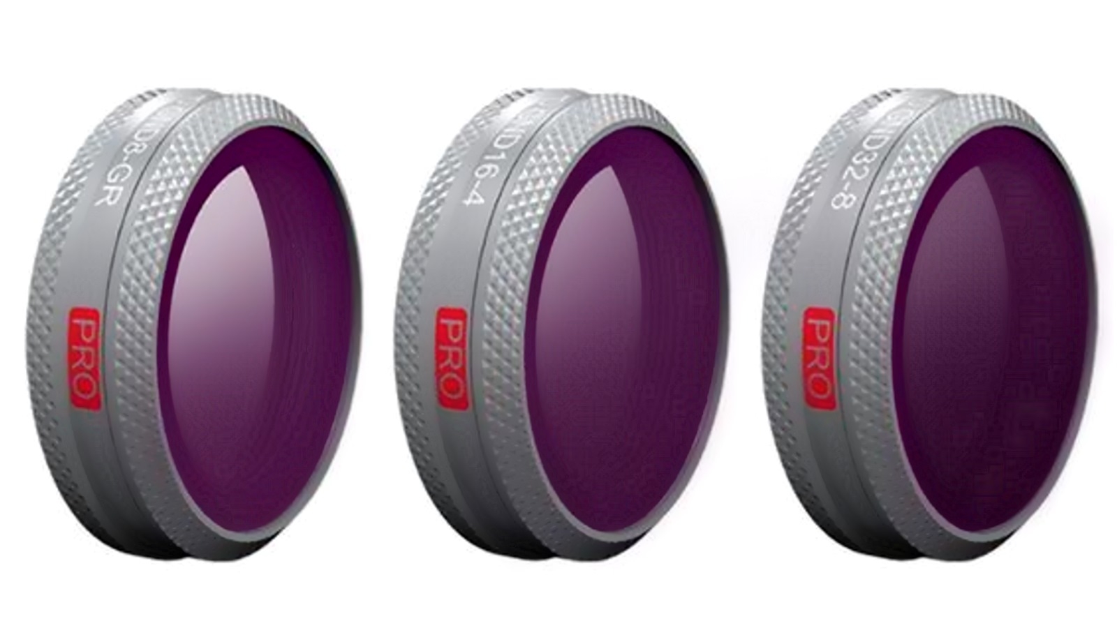 Pgytech Pro 3-Pack Gradient Filter Set for Mavic Zoom (ND8-GR