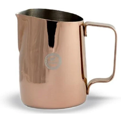 Tiamo Stainless Steel 650ml Milk Jug - Bronze