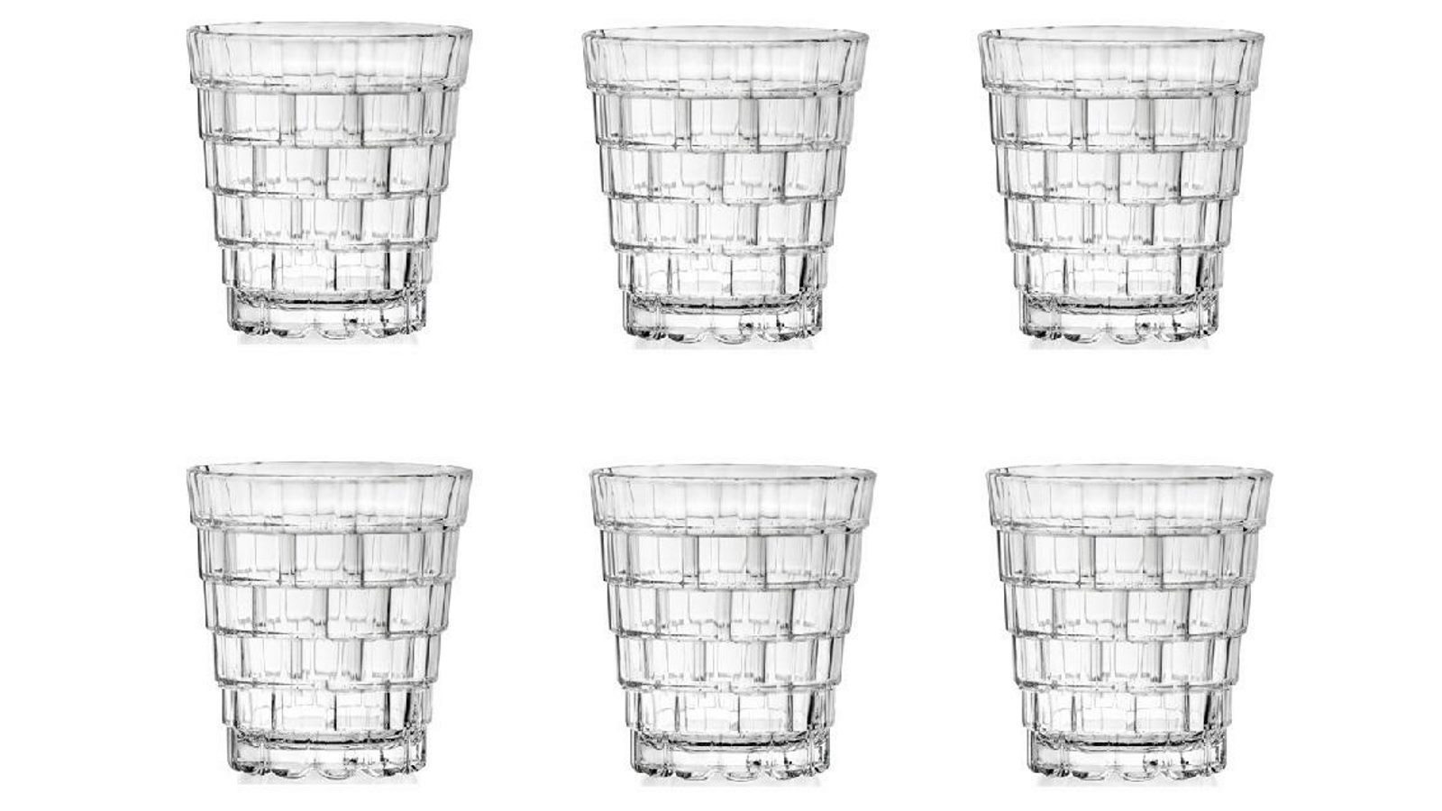 RCR 320ml Stack DOF Tumbler - Set of 6