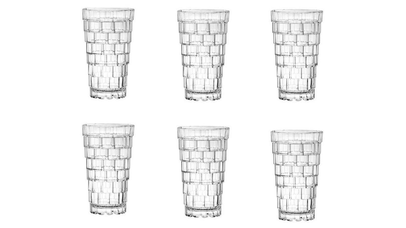 RCR 390ml Stack Highball Tumbler - Set of 6