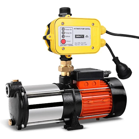 Giantz 5 Stage High Pressure Water Pump - Yellow