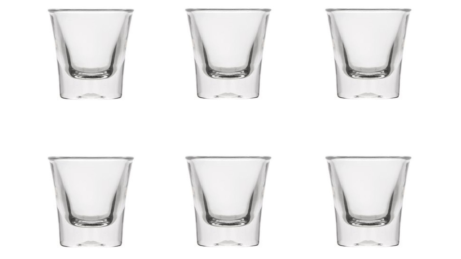 Polysafe Set of 6 Shot Glass - 30ml