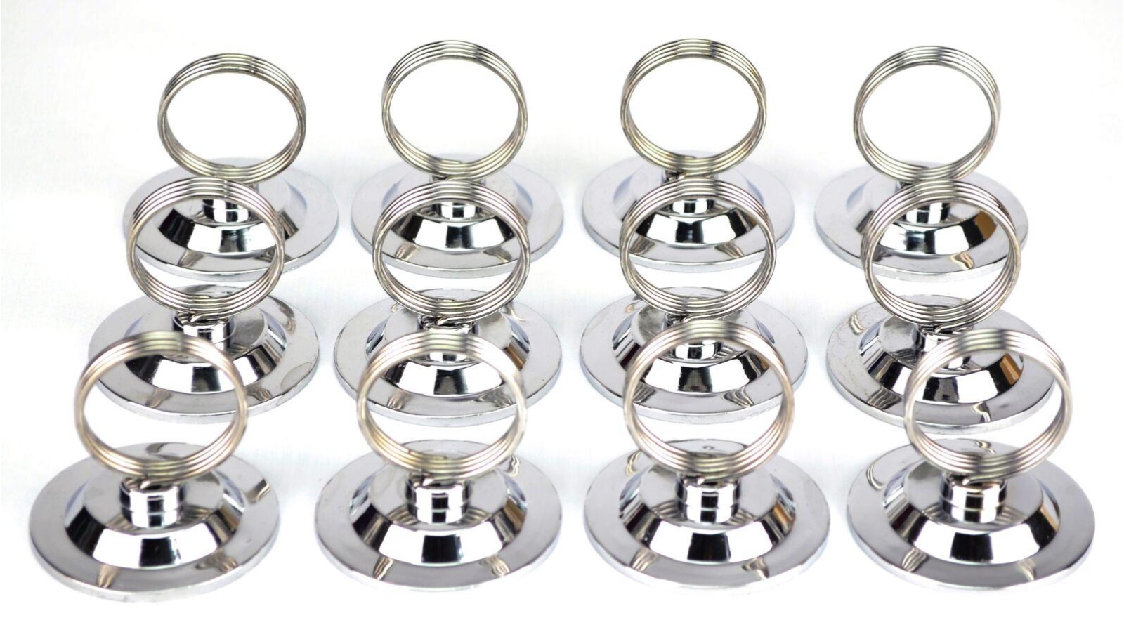 Ring Place Card Menu Holder - Pack of 12