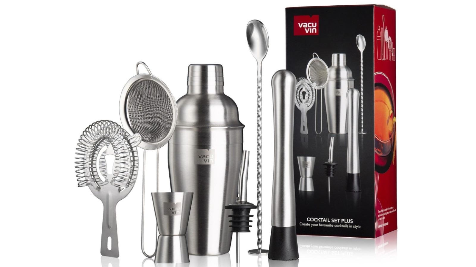 Vacu Vin Executive Plus 7 Piece Cocktail Set