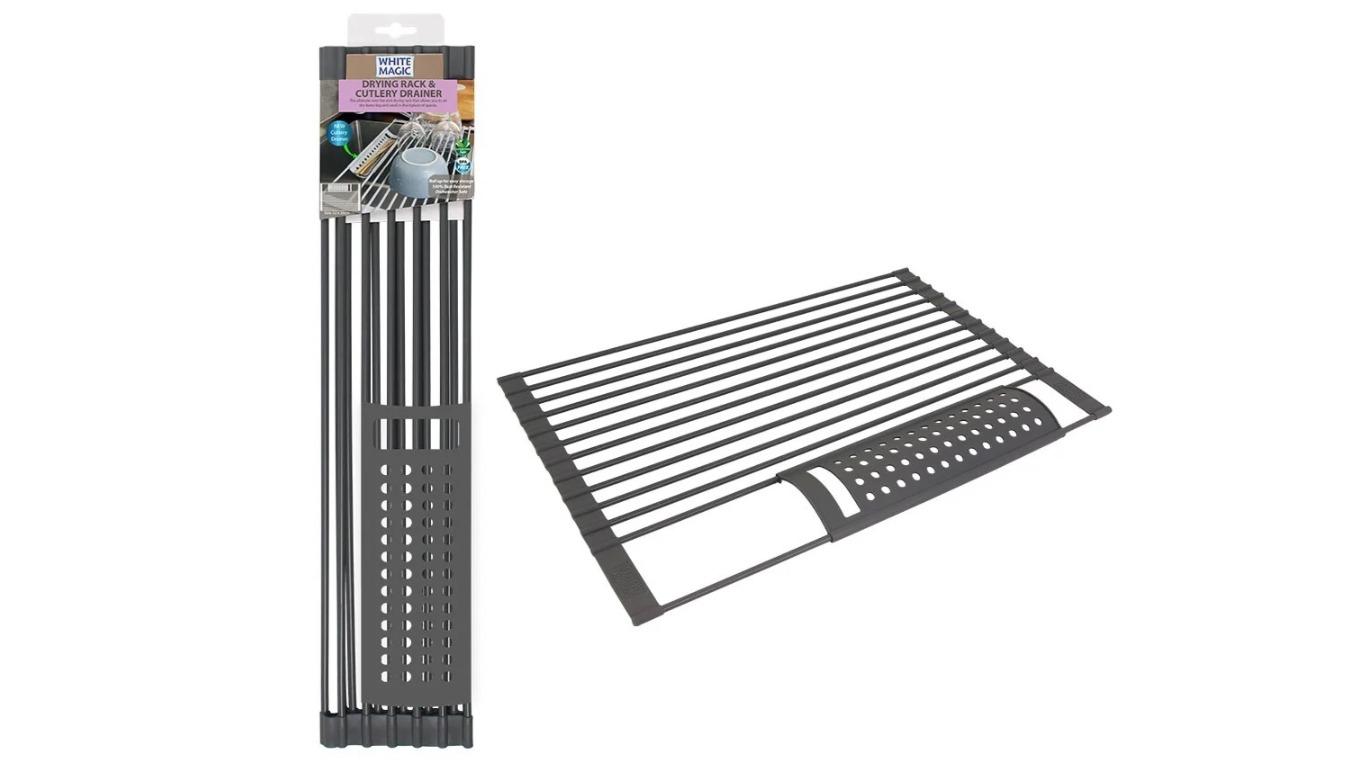 White Magic Drying Rack and Cutlery Drainage