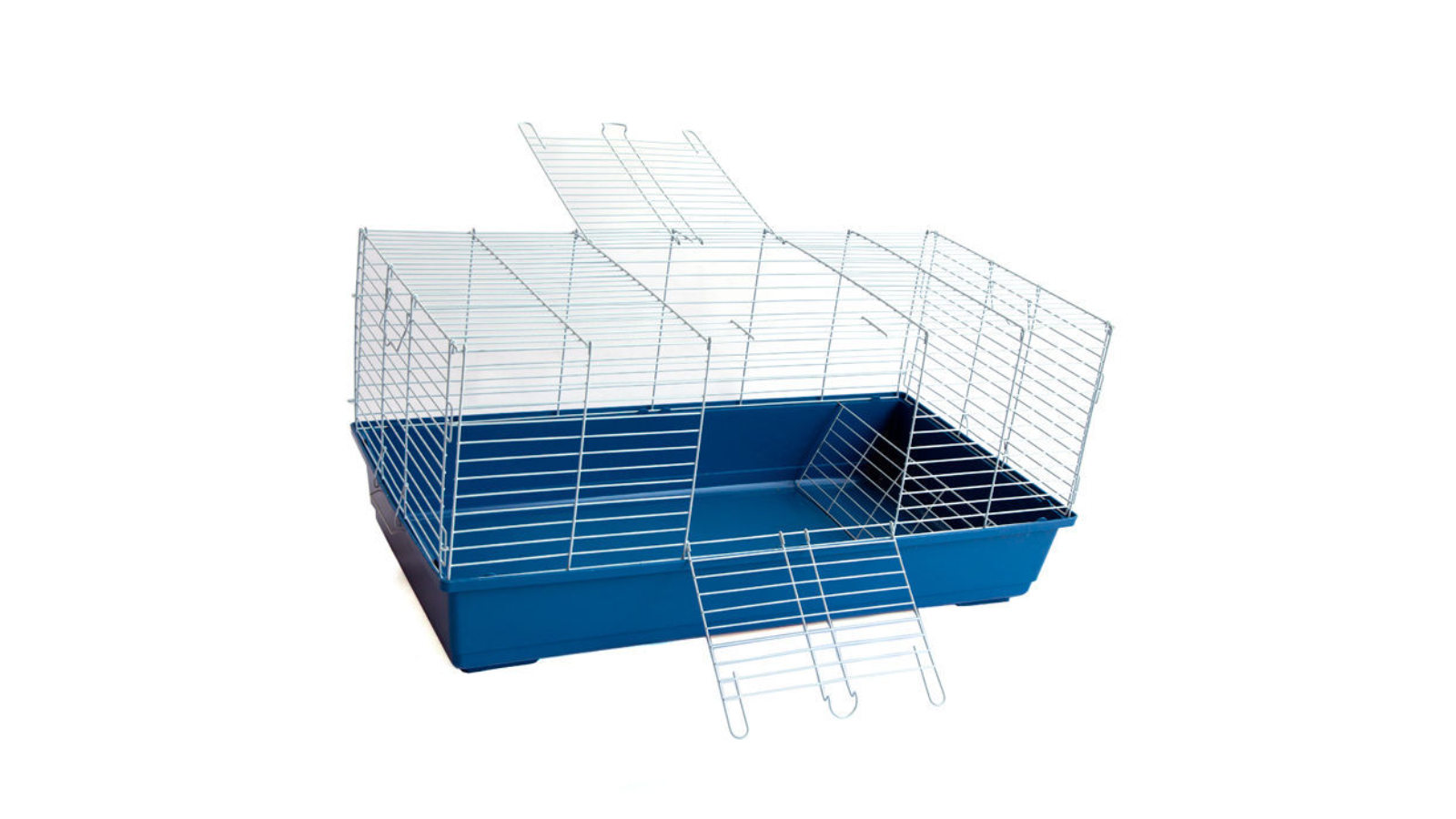 Flyline Bunny Hotel 100 Rabbit Guinea Pig Cage with Big Tray