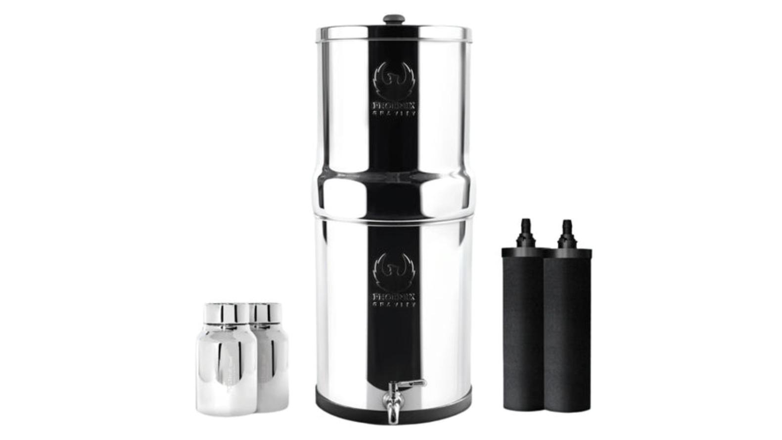 Phoenix 304 Stainless Steel Phoenix with Fluoride and Smart Carbon Filter - 6L