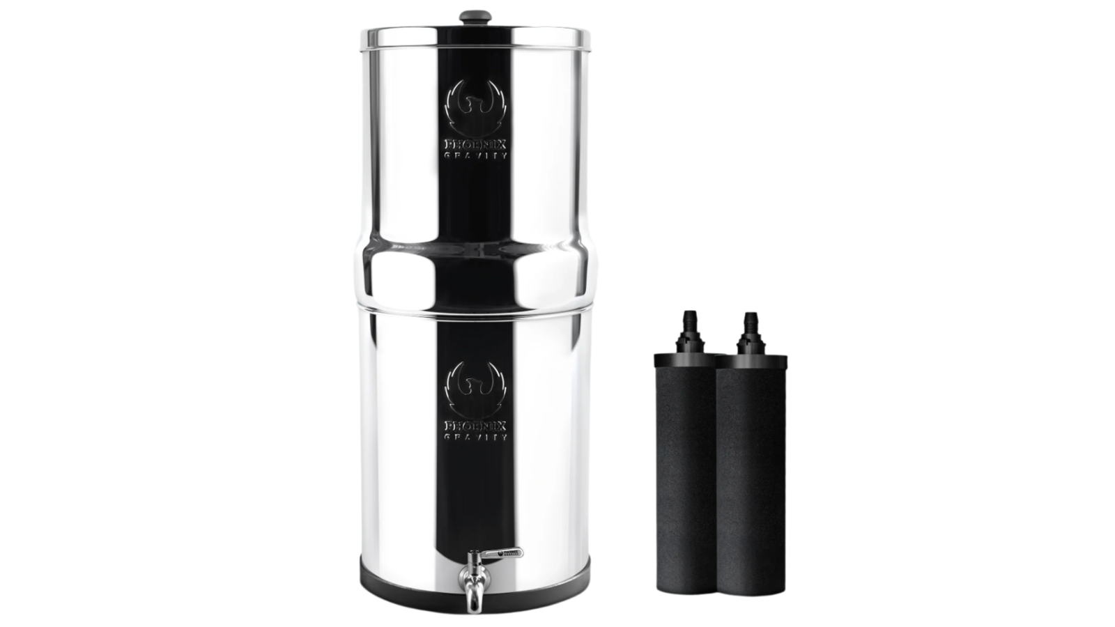 Phoenix 8 Litre 304 Stainless Steel Gravity Filter