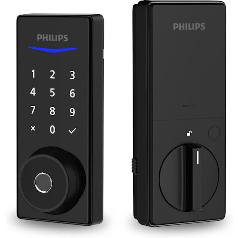 Phillips 1000 Series External DIY Deadbolt Lock - Black