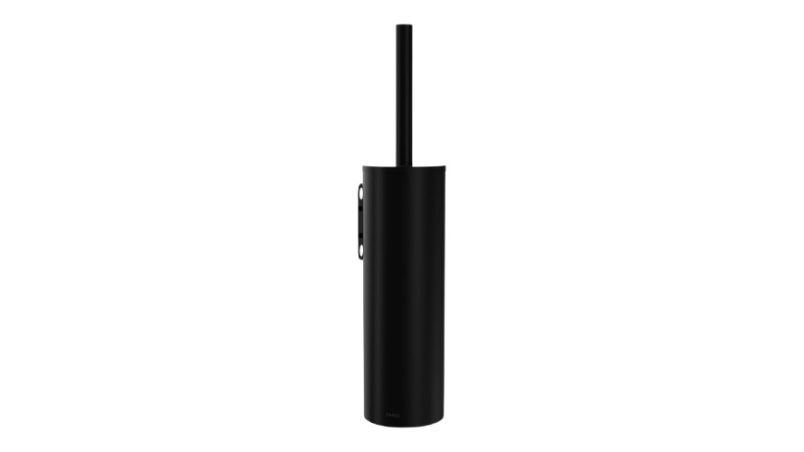 Parisi Envy II Wall Mounted Toilet Brush Holder - Matte Black