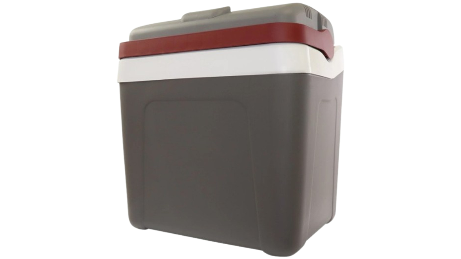 Koolatron Grey 12V Portable Personal Cooler Travel Fridge - 24L